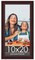 Panoramic Linear Brown Picture Frame - UV Acrylic, Foam Board Backing, Hanging Hardware